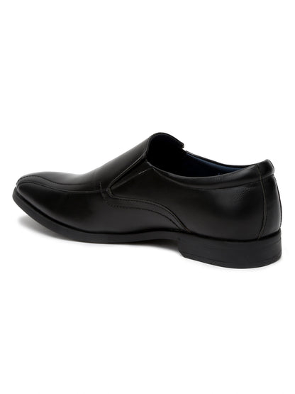 Kosher Black Color Slip on Formal Shoes