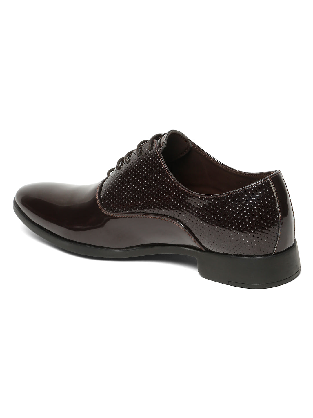 Kosher P.brown Color Lace-up Formal Shoes