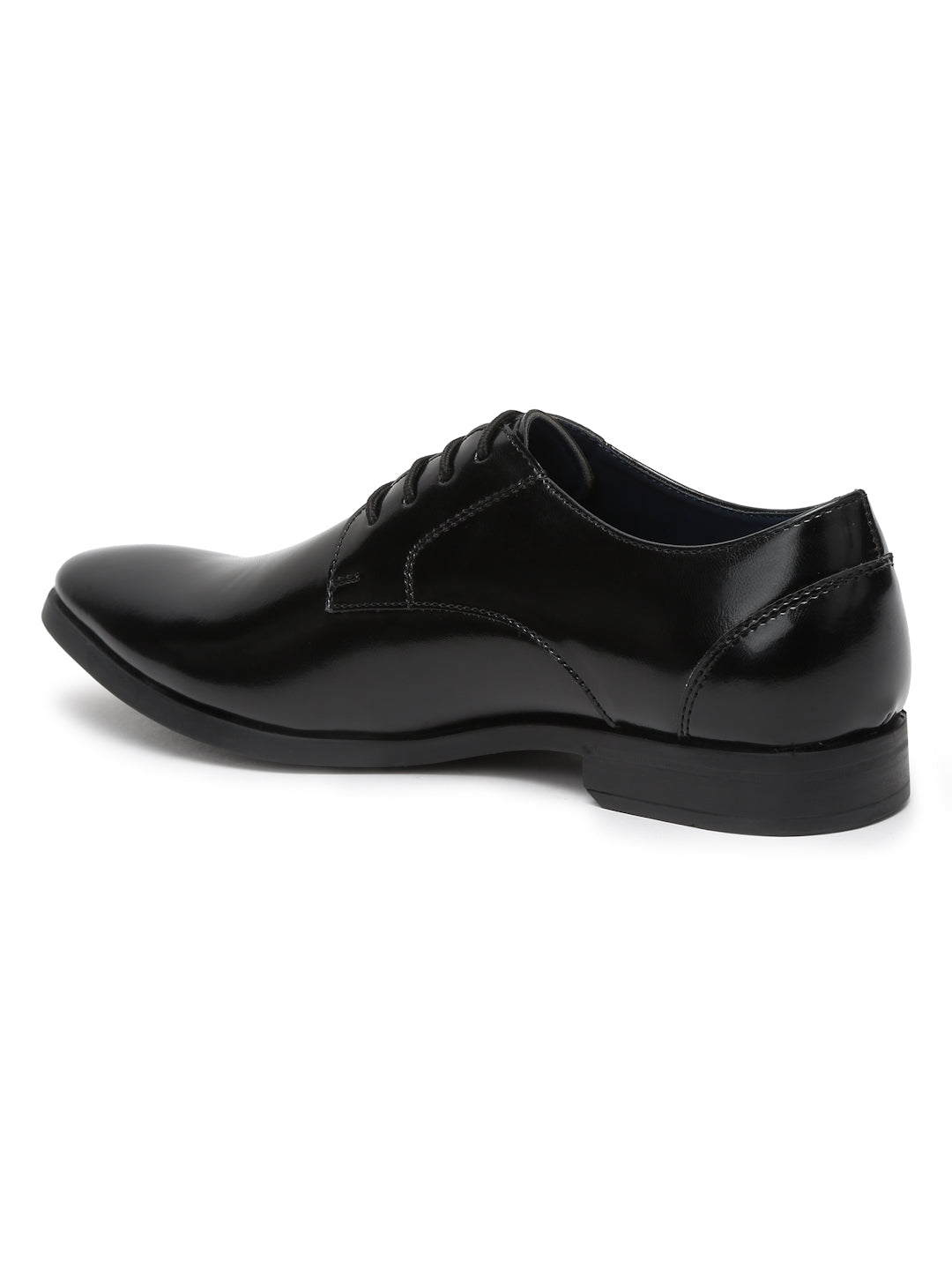 Kosher Black Color Lace-up Formal Shoes