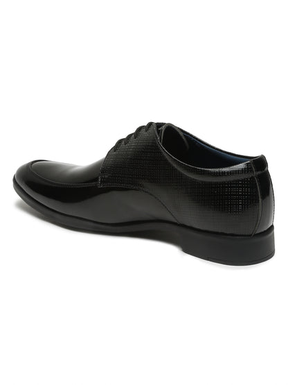Kosher Black Color Lace-up Formal Shoes