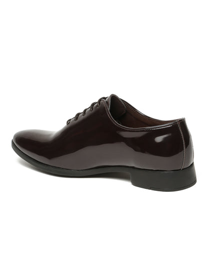 Kosher P.brown Color Lace-up Formal Shoes