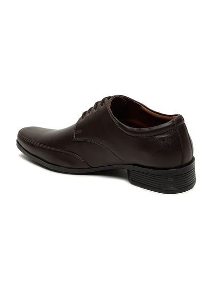Kosher Brown Color Lace-up Formal Shoes