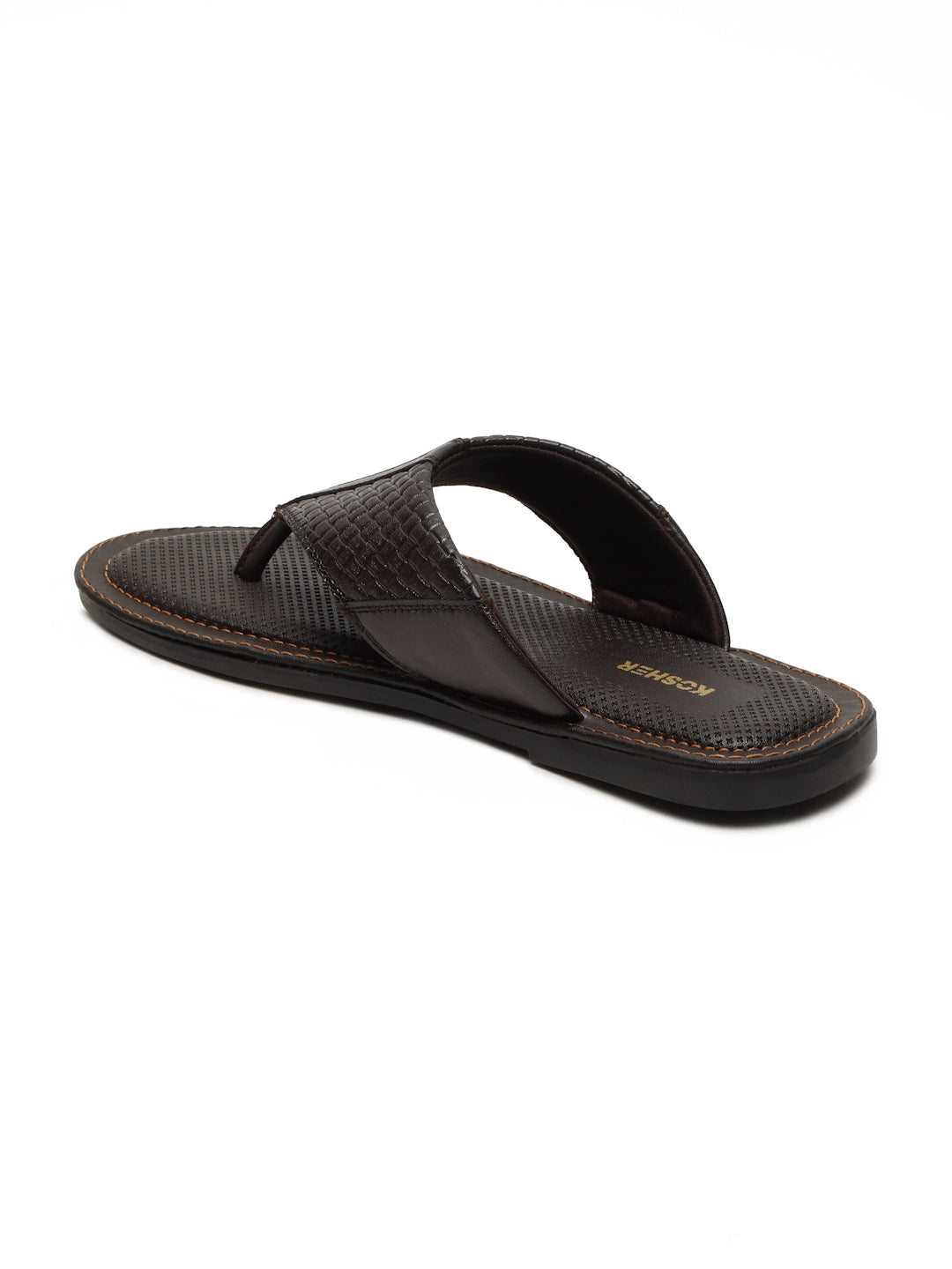 Kosher Tan Men's formal slipper