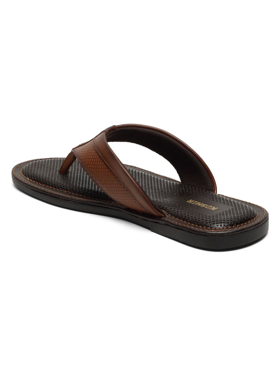 Kosher Tan Men's formal slipper