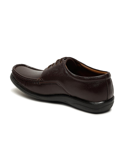 Kosher Brown Color Lace-up Formal Shoes