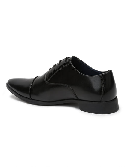Kosher Black Color Lace-up Formal Shoes
