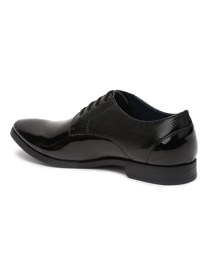 Kosher Black Color Lace-up Formal Shoes
