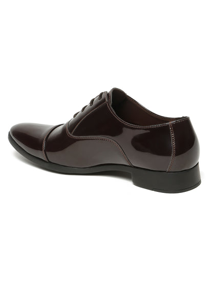Kosher P.brown Color Lace-up Formal Shoes
