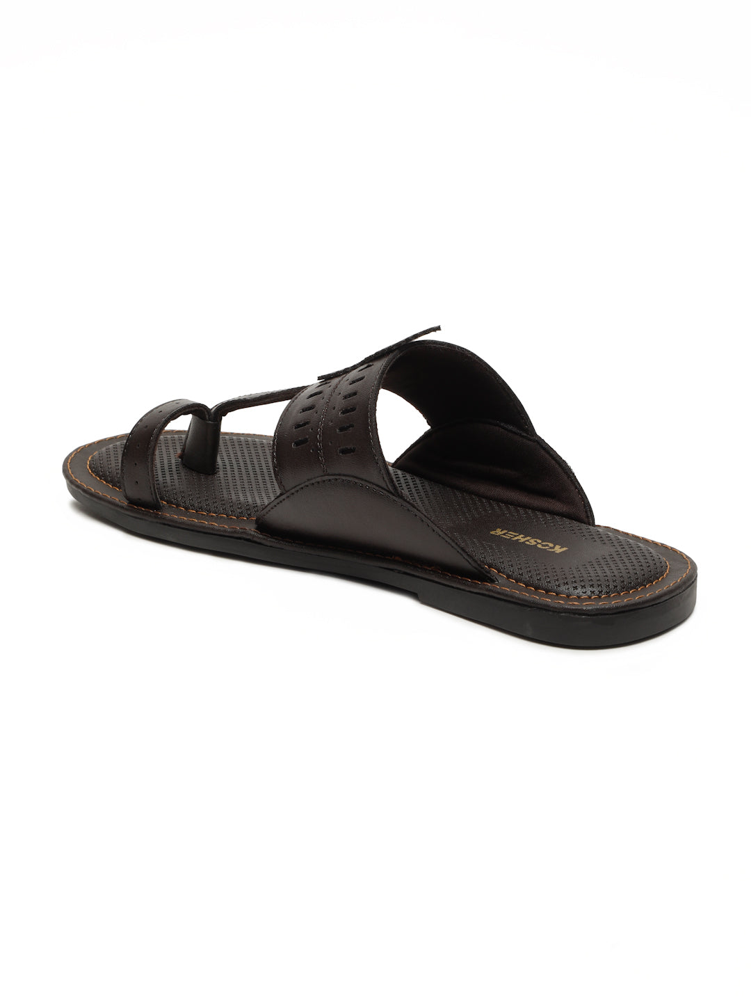 Kosher Brown Men's formal slipper