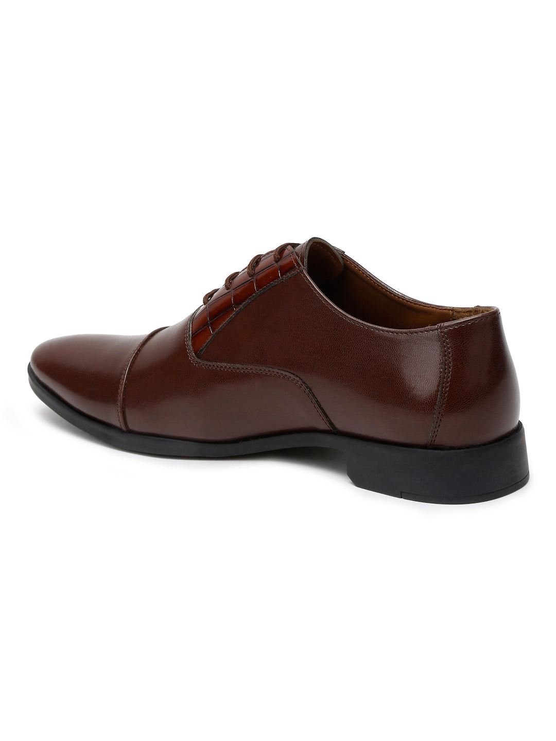 Kosher Brown Color Lace-up Formal Shoes