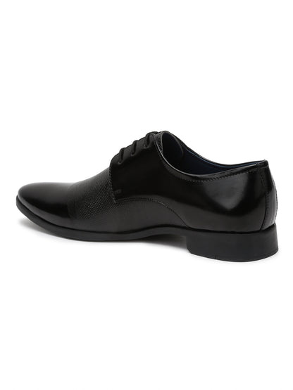 Kosher Black Color Lace-up Formal Shoes