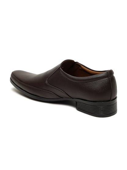 Kosher Brown Color Slip-on Formal Shoes