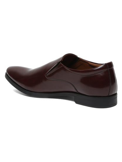 Kosher Cherry Color Slip-on Formal Shoes