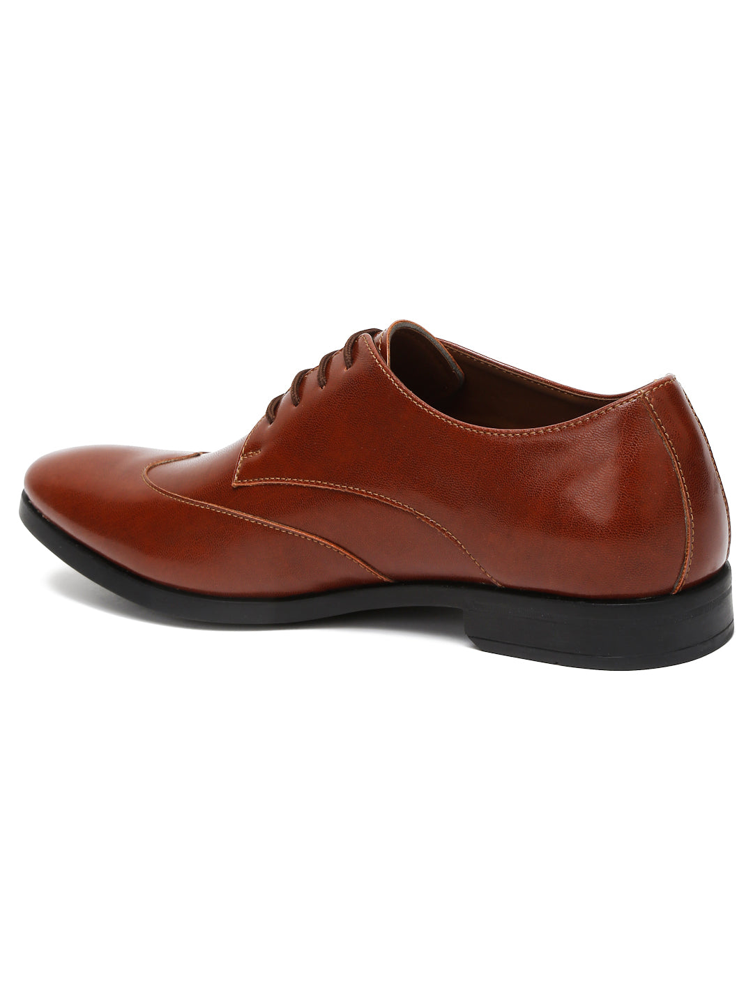 Kosher Tan Color Lace-up Formal Shoes