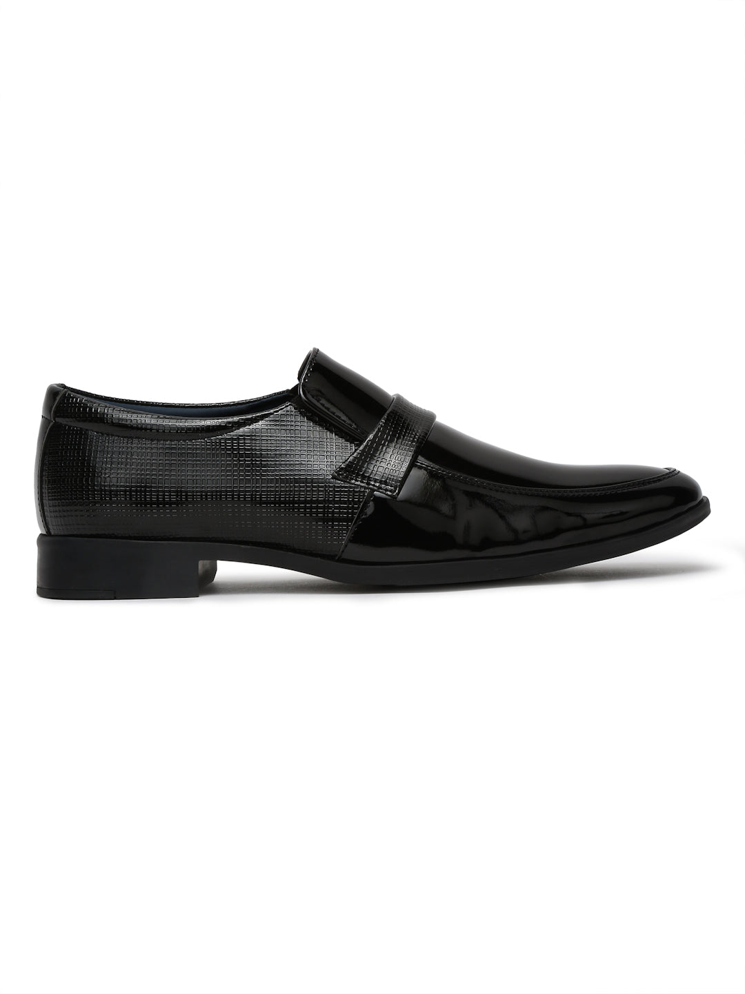 Kosher Black Color Men's Slip on Formal Shoes