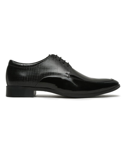 Kosher Black Color Lace-up Formal Shoes