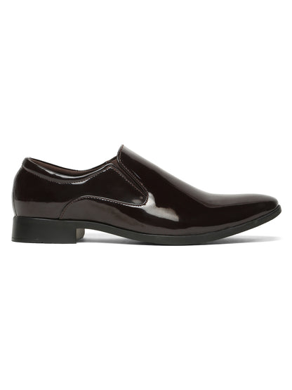 Kosher P.brown Color Slip-on Formal Shoes
