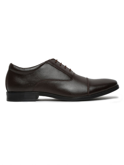 Kosher Brown Colour Lace-up Formal Shoes