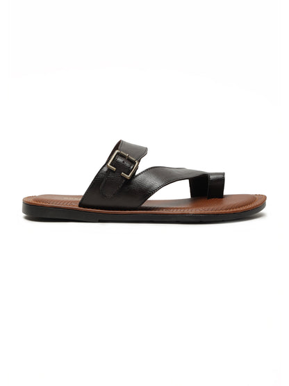 Kosher Brown Men's formal slipper
