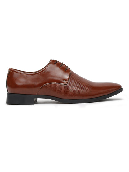 Kosher Tan Color Lace-up Formal Shoes