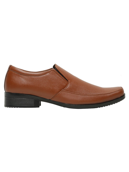 Kosher Tan Color Slip-on Formal Shoes