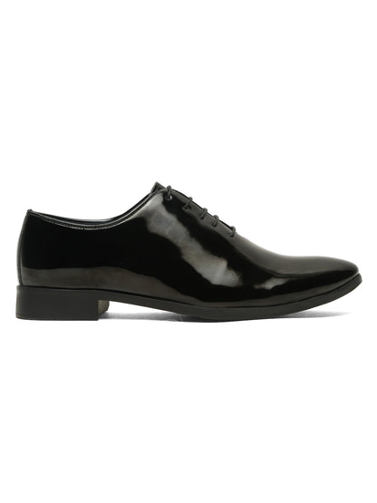 Kosher Black Color Lace-up Formal Shoes