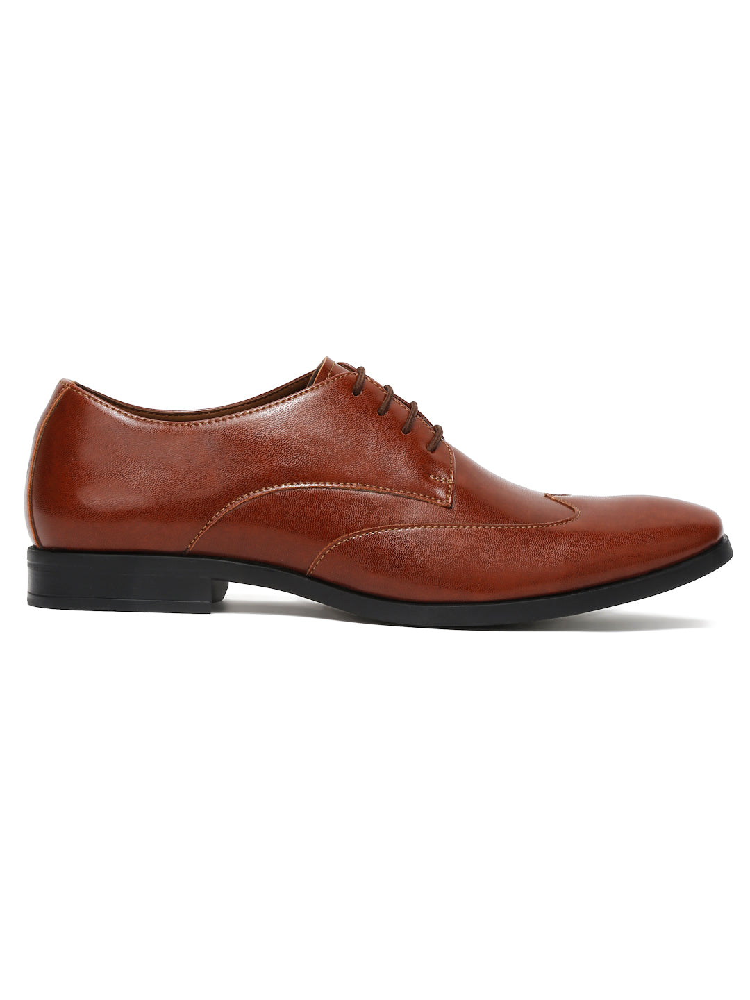 Kosher Tan Color Lace-up Formal Shoes