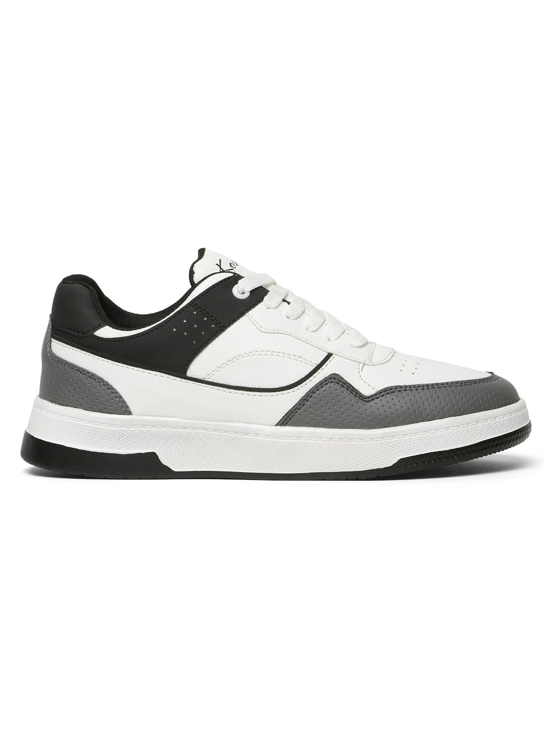Kosher White & Grey Sneakers For Men