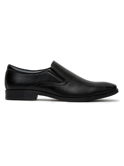 Kosher Black Color Slip on Formal Shoes