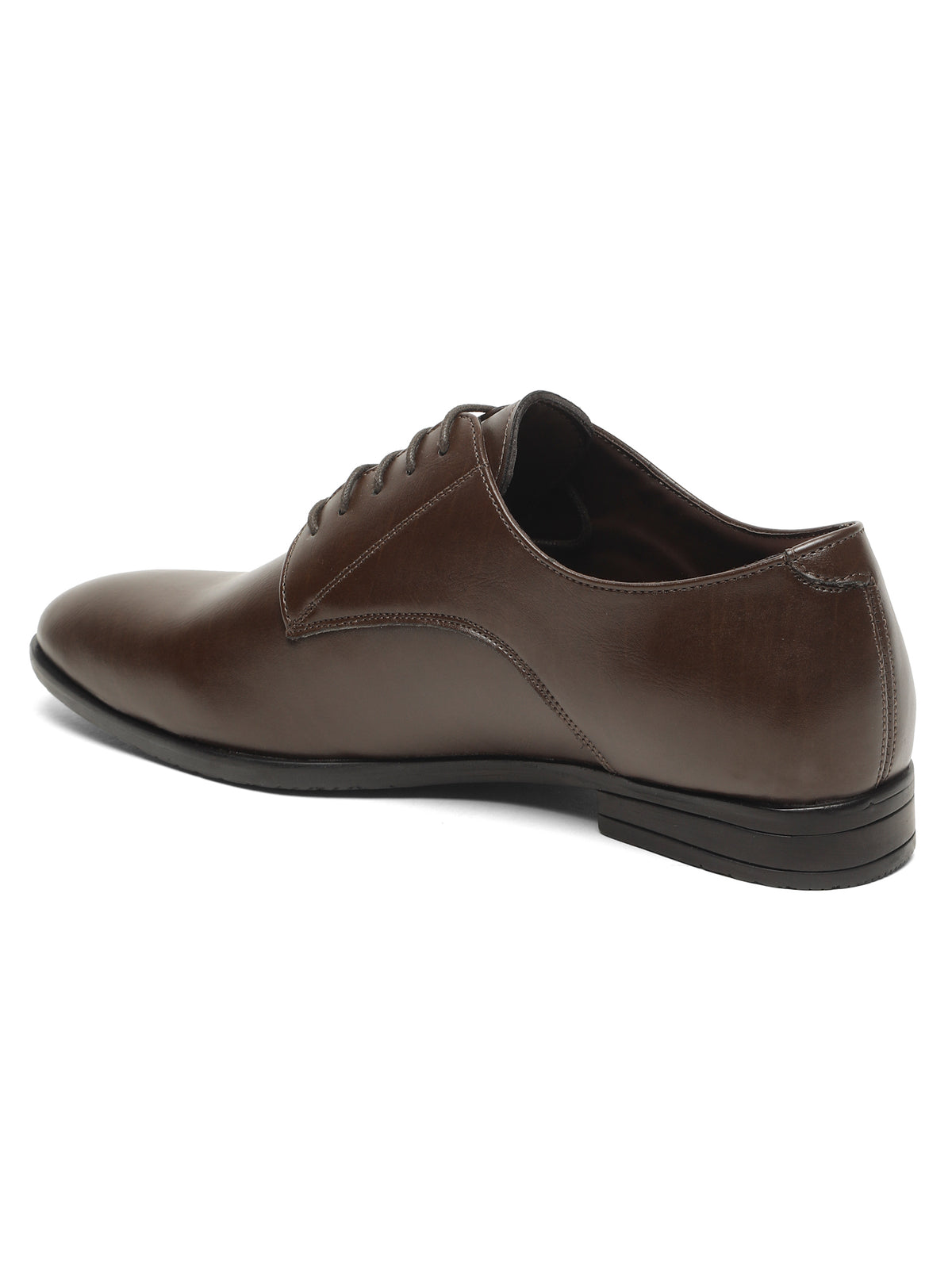 KOSHER Men’s Brown Formal Shoes | Classic Lace-Up Derby Shoes