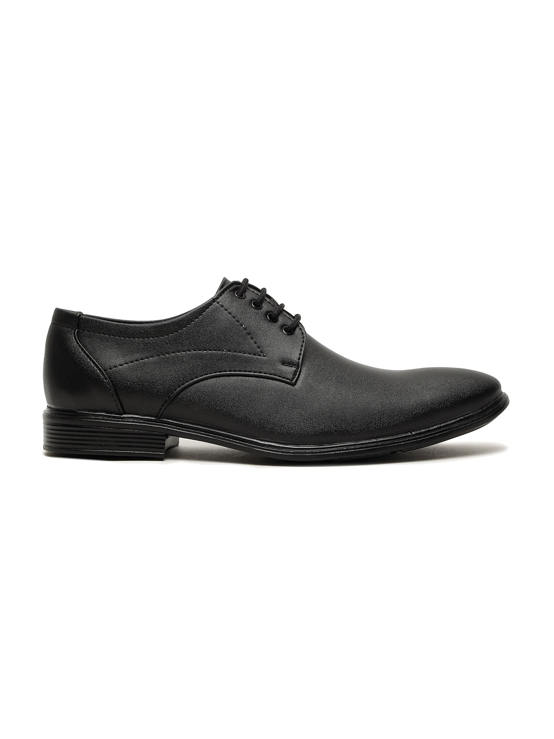 Kosher Black Color Lace-up Formal Shoes