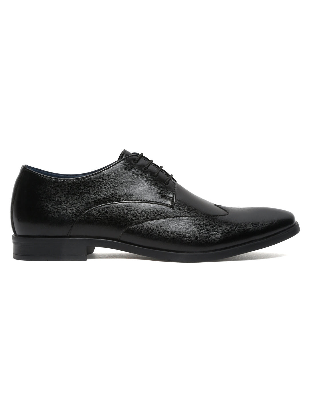 Kosher Black Color Lace-up Formal Shoes