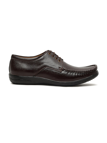 Kosher Brown Color Lace-up Formal Shoes