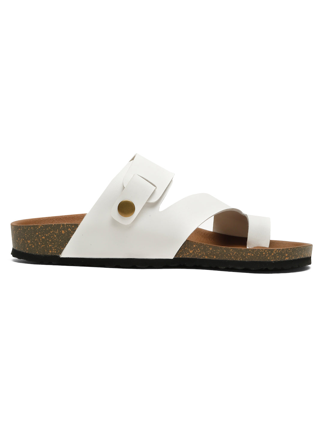 Kosher White Men's Casual Sandal