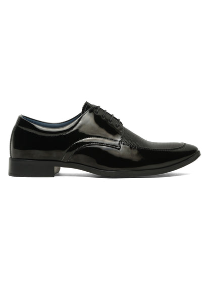 Kosher Black Color Lace-up Formal Shoes