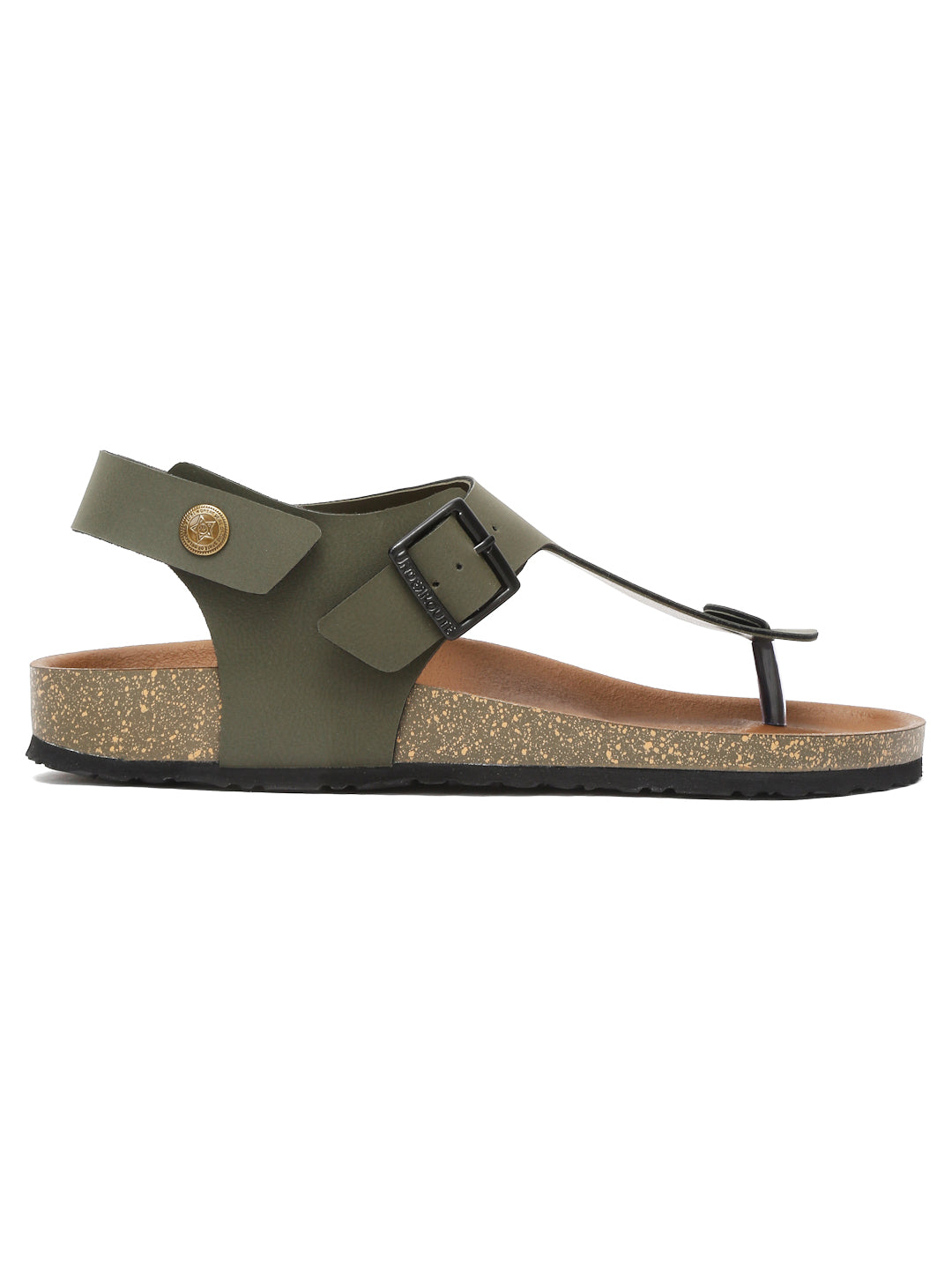 Kosher Olive color casual sandal