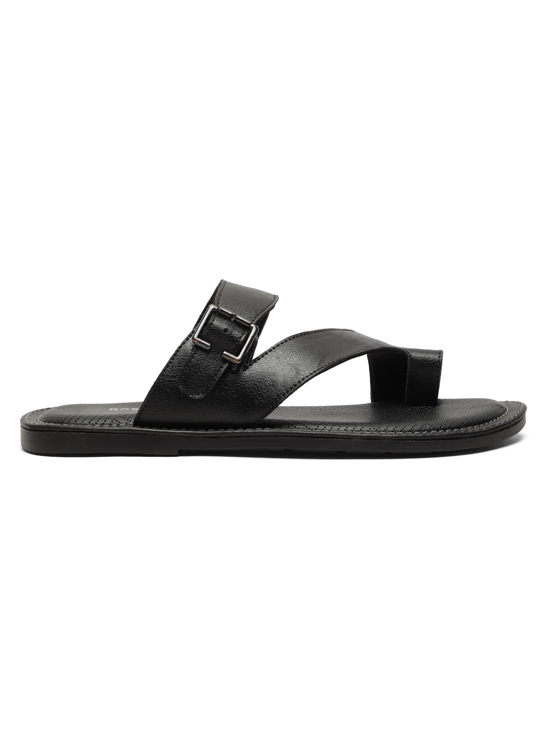 Kosher Black Men's formal slipper