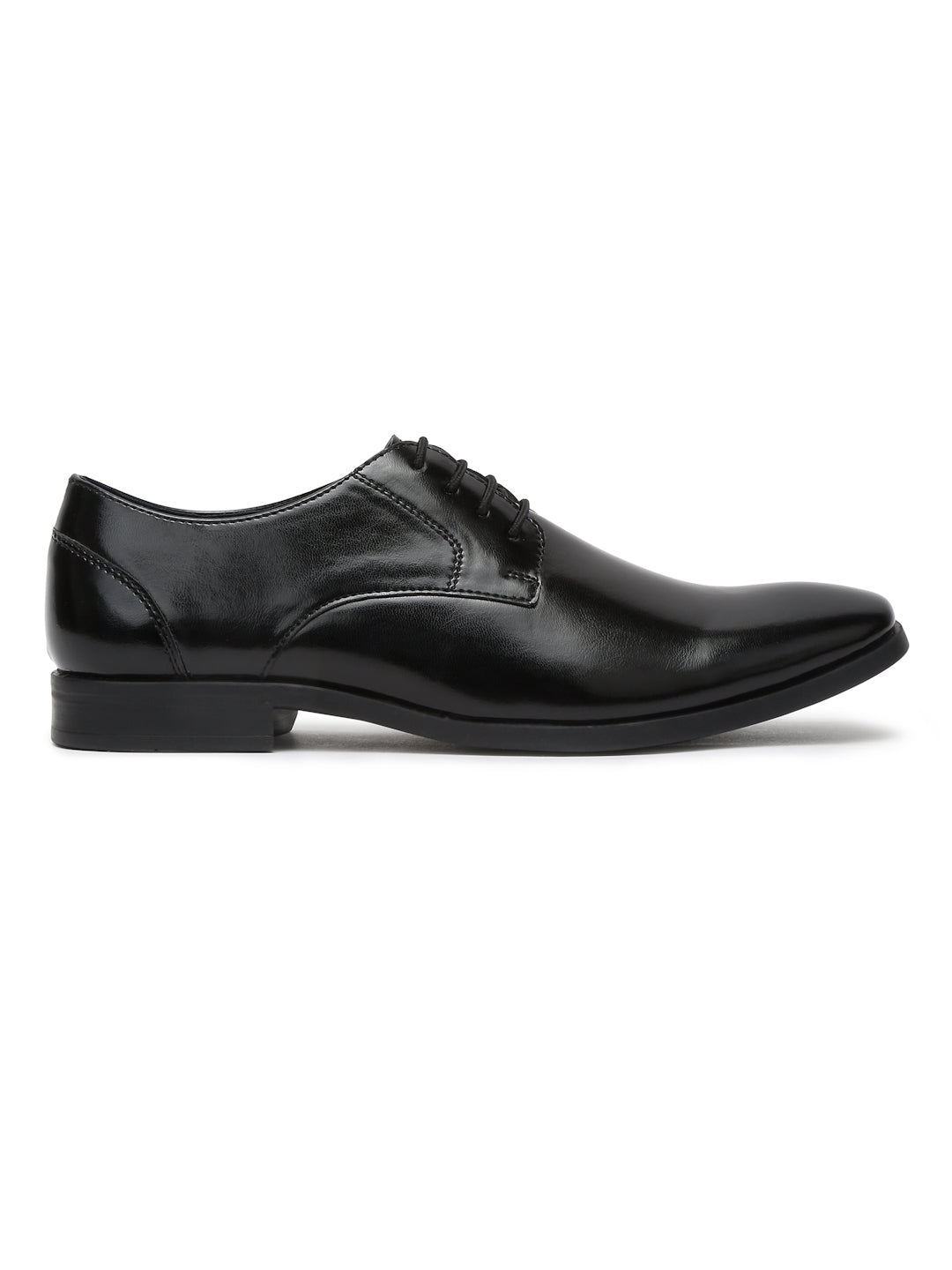 Kosher Black Color Lace-up Formal Shoes