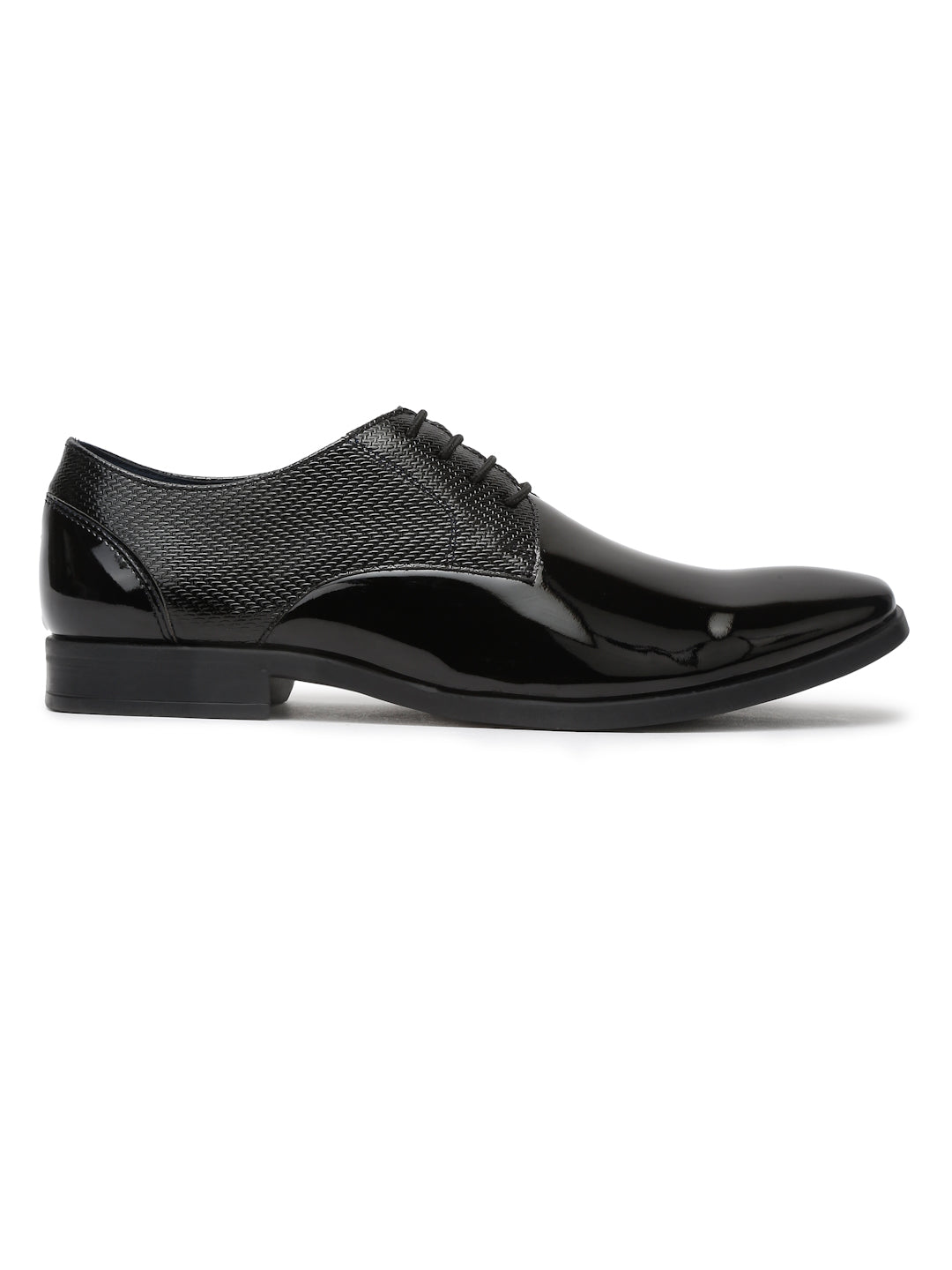 Kosher Black Color Lace-up Formal Shoes
