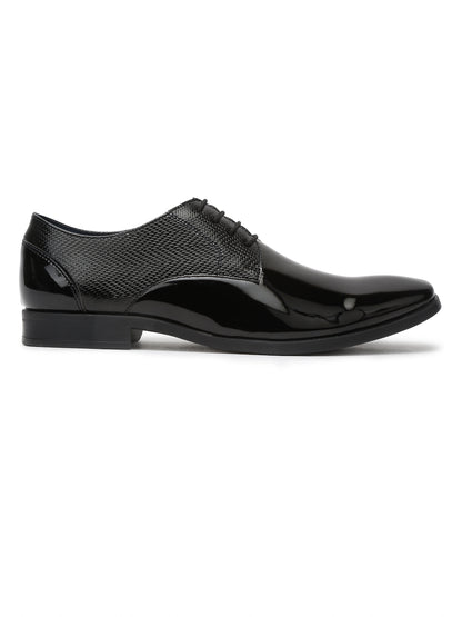 Kosher Black Color Lace-up Formal Shoes