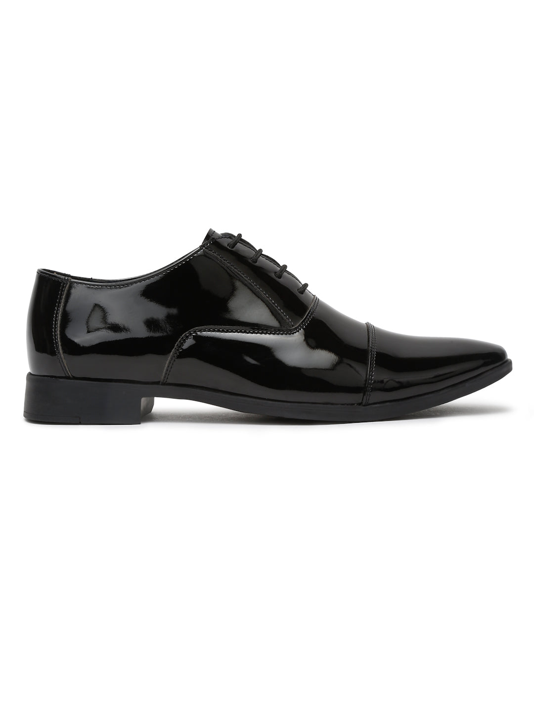 Kosher Black Color Lace-up Formal Shoes