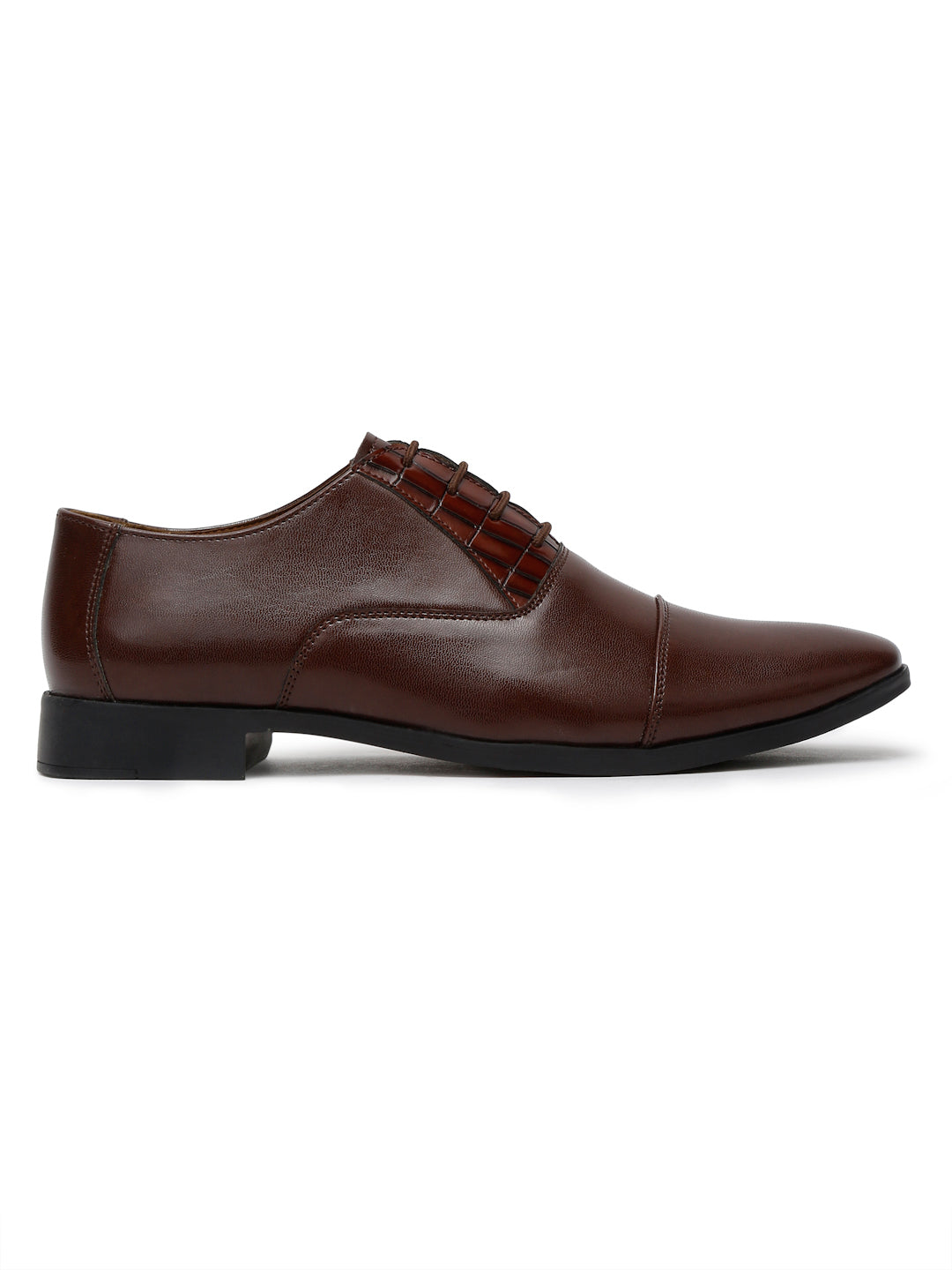 Kosher Brown Color Lace-up Formal Shoes