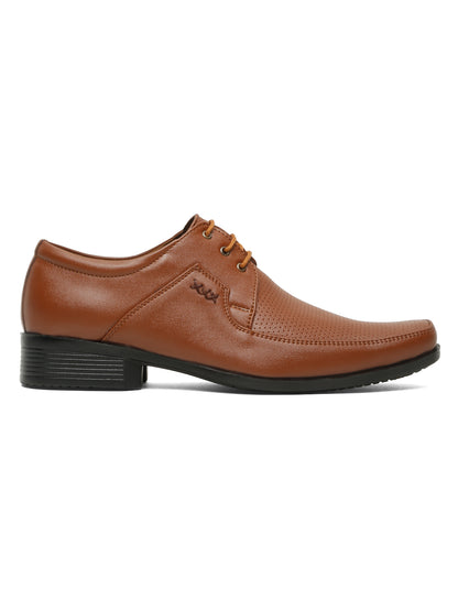 Kosher Tan Color Lace-up Formal Shoes