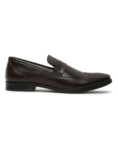 Kosher Brown Colour Slip-on Formal Shoes