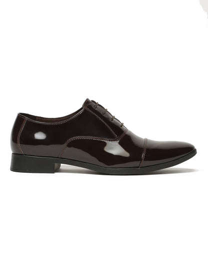 Kosher P.brown Color Lace-up Formal Shoes