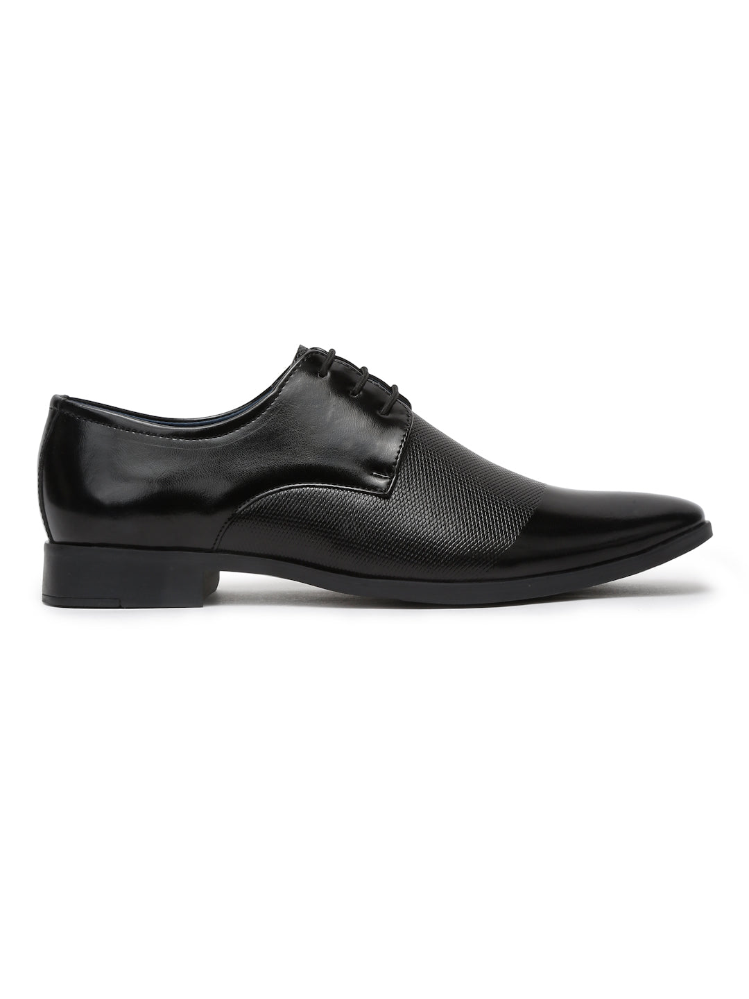 Kosher Black Color Lace-up Formal Shoes