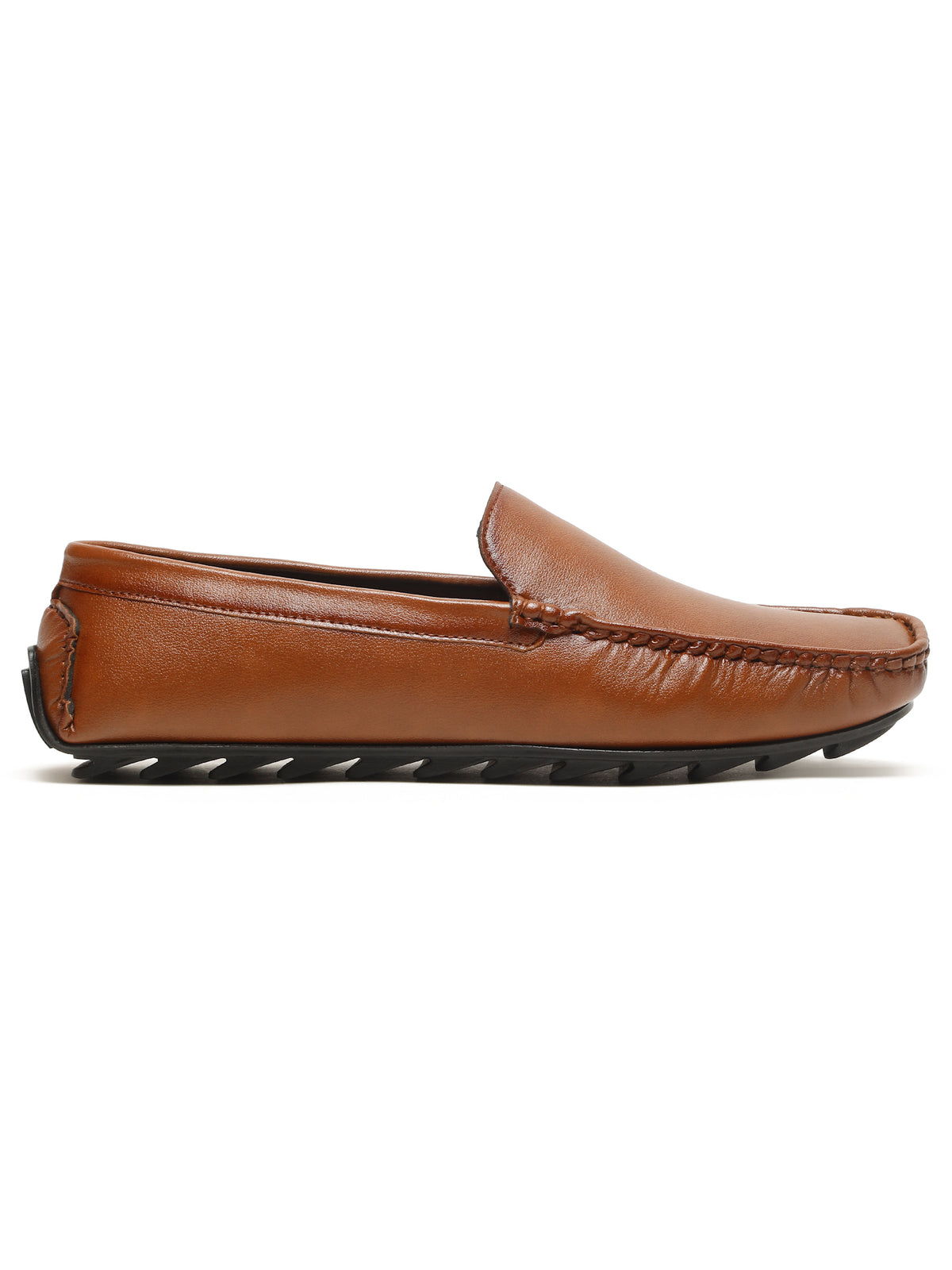 KOSHER Premium Tan Synthetic Leather Driving Loafers for Men – Lightweight, Comfortable Slip-On