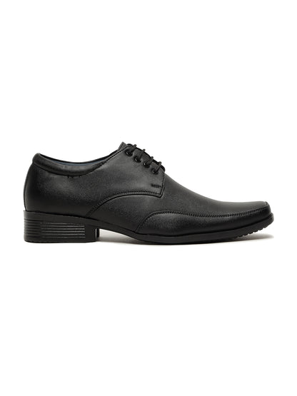 Kosher Black Color Lace-up Formal Shoes