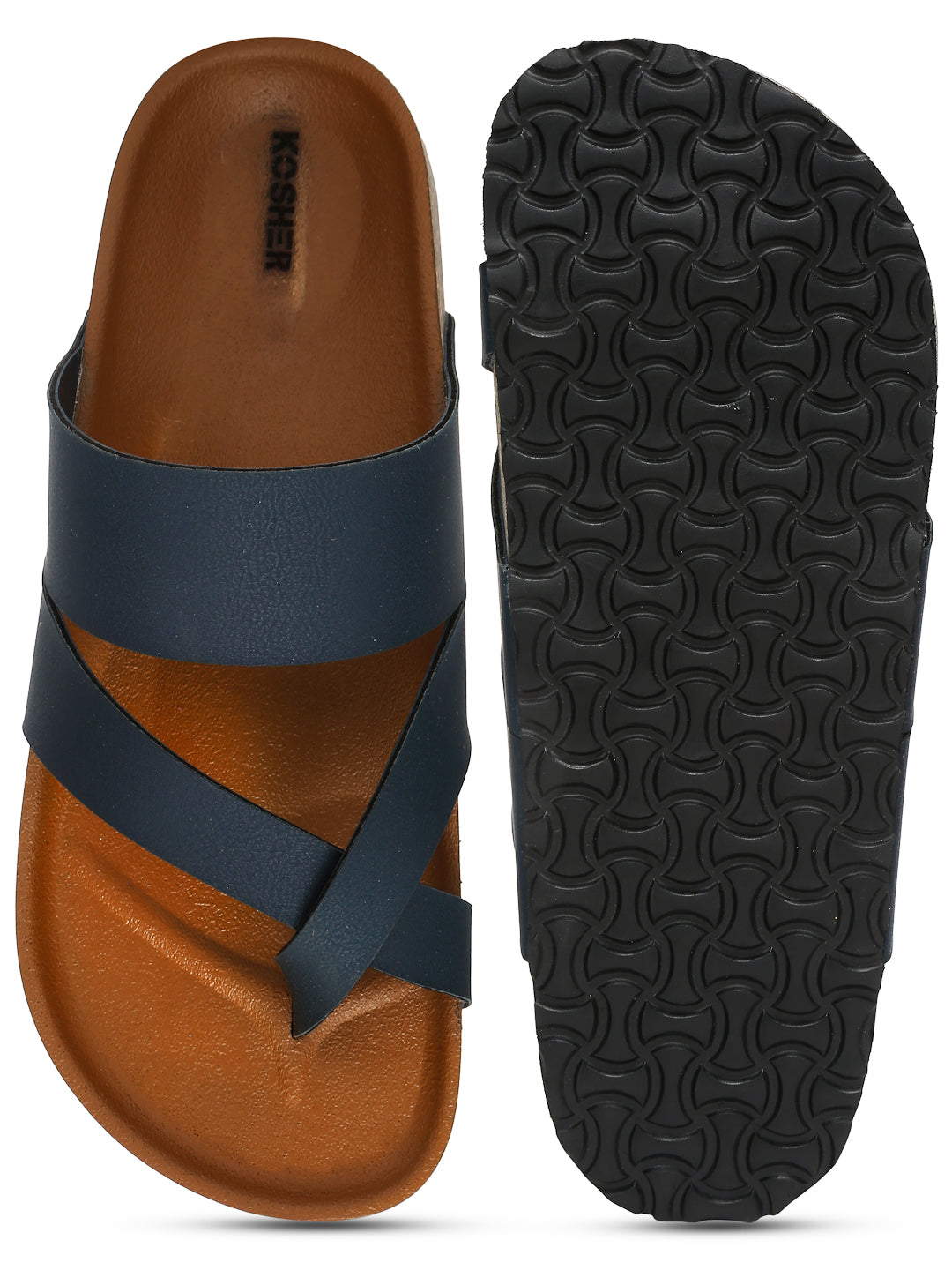 Kosher Navy color casual slipper