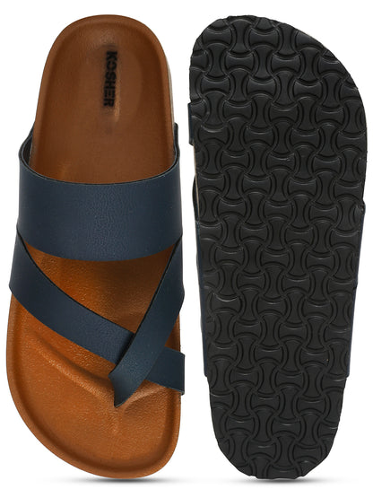 Kosher Navy color casual slipper